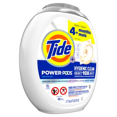 Tide Power PODS Laundry Detergent Capsules, 45 Capsules (3077209494)