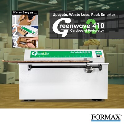 Formax Greenwave 410 Tabletop Cardboard Perforator (GREENWAVE 410)