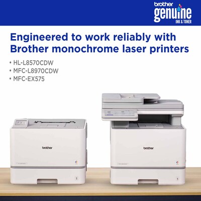 Brother TN637 Ultra High Yield Magenta Toner Cartridge, Prints Up to 10,000 Pages (TN637M)