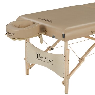 Master Massage 30" Balboa Pro Portable Massage Table Package Cream (21004)