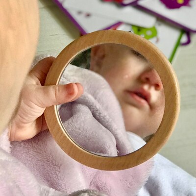 Learn Well Little Looking Mirrors, Assorted Colors, 6/Set (YUSE0309)