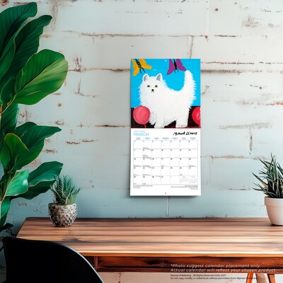 2027 BrownTrout Maud Lewis AGNS 8.5" x 8.5" Monthly Wall Calendar, Assorted Colors (9781525617522)