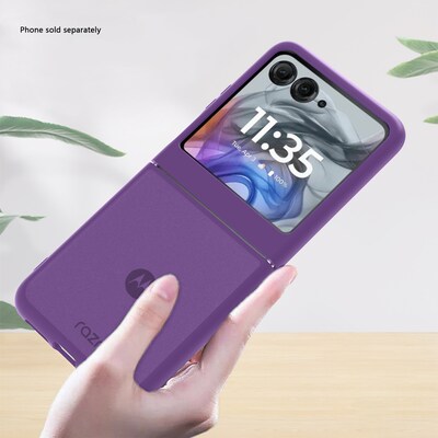 SaharaCase Venture Series Phone Case for Motorola Razr, Shock Absorbing, Purple Orchid (CP00844)