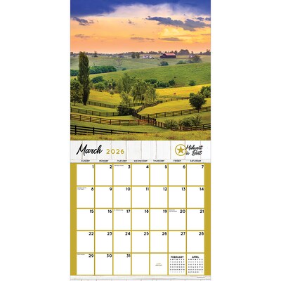 2026 TF Publishing Midwest is Best 12 x 12 Monthly Wall Calendar (26-1047)