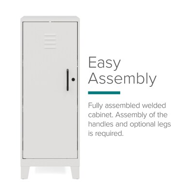Space Solutions 38.5" Pearl White Storage Locker (25223)