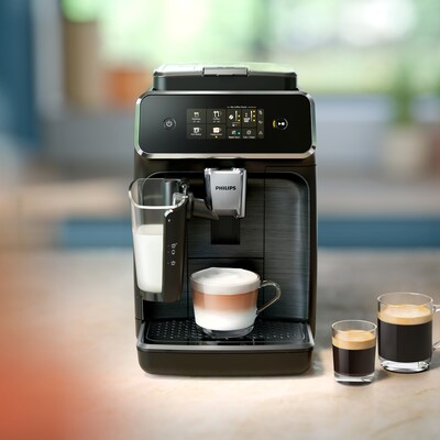 Philips 2300 Automatic Espresso Machine, Black (EP233010)