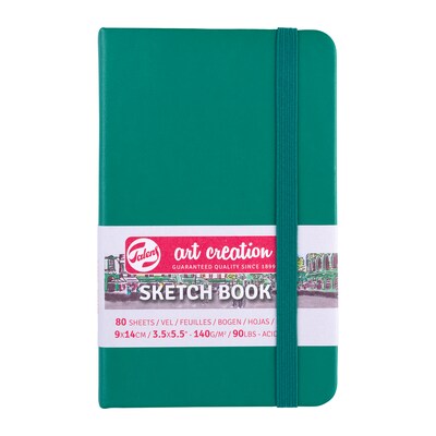 Talens Art Creation 3.5 x 5.5 Sketch Book, 80 Sheets/Book, 5/Bundle (TLN9314331M-5)