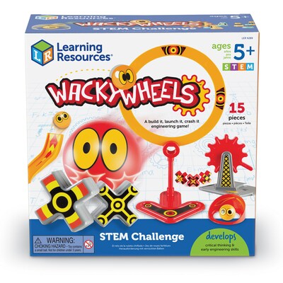 Learning Resources Wacky Wheels Stem Challenge (LER9289)