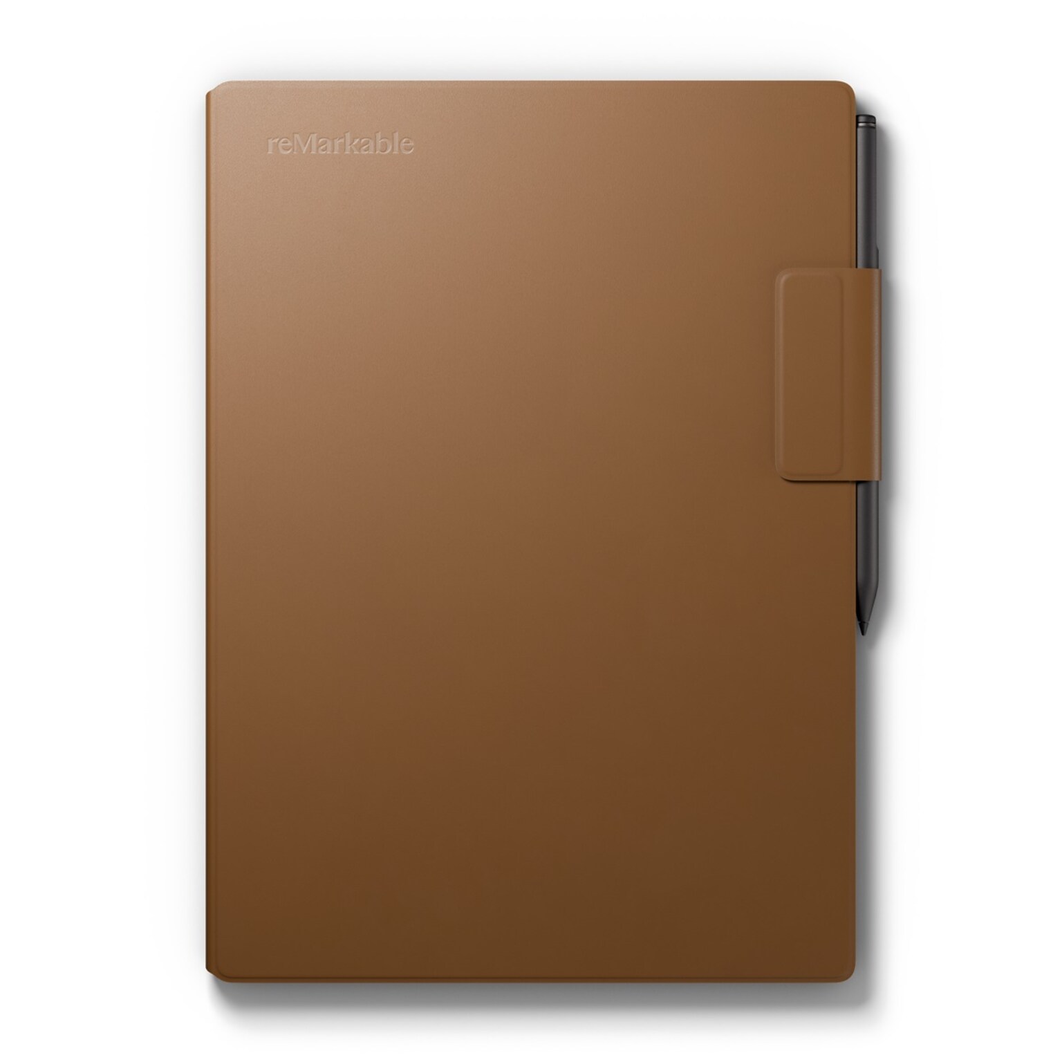 ReMarkable Leather 11.8 Book Folio Case for reMarkable 2 Tablet, Brown (RM07B-1006NW)