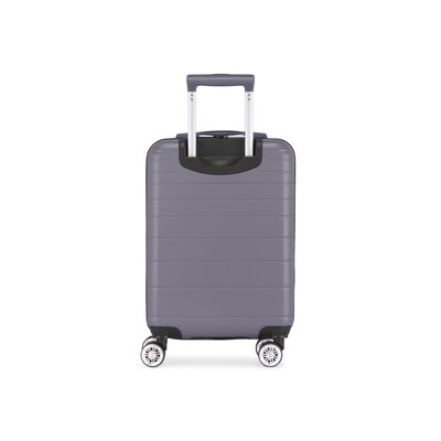 Bond Street Panoramic Hardside Spinner Luggage Set (HLG7503BS-DGREY)