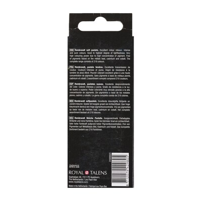Rembrandt Soft Pastels Micro Sets, Deep Blues, 5/Set, 3 Sets/Bundle (RBX31820523-3)