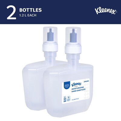 Kleenex Ultra Foaming Hand Sanitizer Refill, 35.48 mL., 2/Carton (KCC34643)