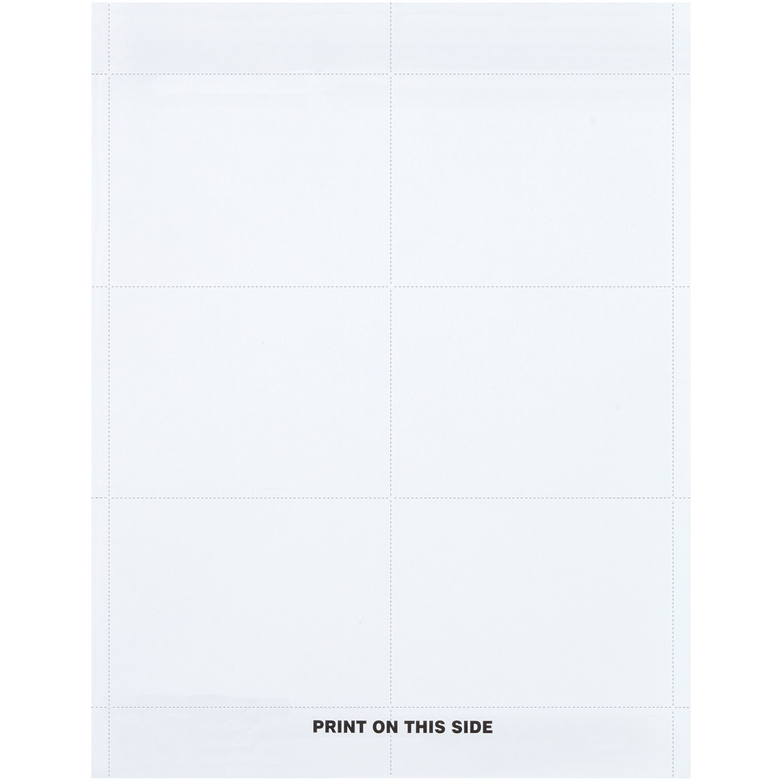 Partners Brand Sticker Name Tags/Labels, White, 300/Carton (BH140)