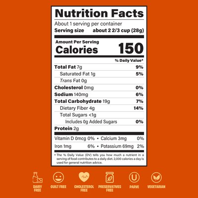 Poptime Avo White Cheddar Popcorn, 1 oz., 24/Pack (220-02885)