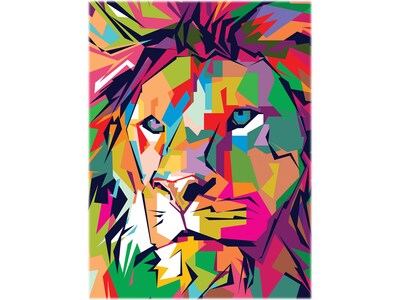 Willow Creek Funky Lion 500-Piece Jigsaw Puzzle (48970)