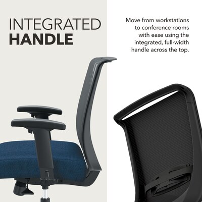 HON Convergence Mesh Low-Back Task Chair, Blue (HONCMY1AAPX13)