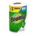 Bounty Select-A-Size Kitchen Rolls Paper Towel, 2-Ply, White, 147 Sheets/Roll, 12 Triple Rolls/Carto