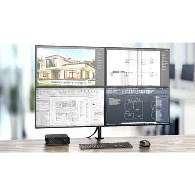 HP Z2 Mini G1i Desktop Computer, Intel Core Ultra 7 265K, 32GB RAM, 1TB SSD, Windows 11 Pro, Mouse & Keyboard Included