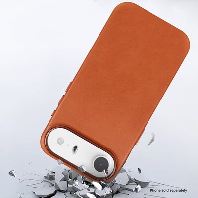 SaharaCase Indy Series MagSafe Phone Case for iPhone 17 Air, Shock Absorbing, Canyon Brown (CP00957)