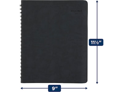 2024 AT-A-GLANCE The Action Planner 8" x 11" Weekly Appointment Book, Black (70-EP01-05-24)