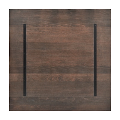 Flash Furniture Bennett 36"W x 36"D 1.5" Thickness Table Top, Wooden, Dark Brown (GSF0033636DKBRN)
