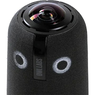 Owl Labs Meeting Owl 4+ UHD 4K 360° Smart Video Conference Camera, Black (MTW405-1000)