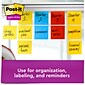 Post-it® Pop-Up Super Sticky Notes, 3" x 3", Playful Primaries Collection, 90 Sheets/Pad, 10 Pads/Pack (R330-10SSAN)