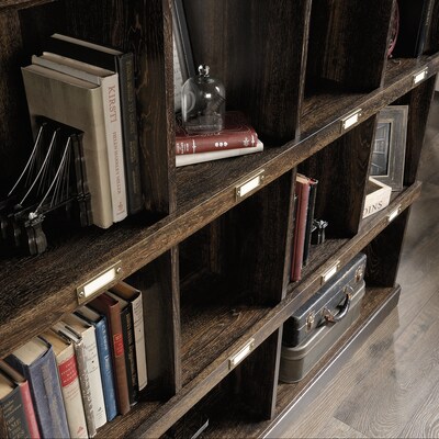 Sauder Barrister Lane 48"H Bookcase, Iron Oak (422717)