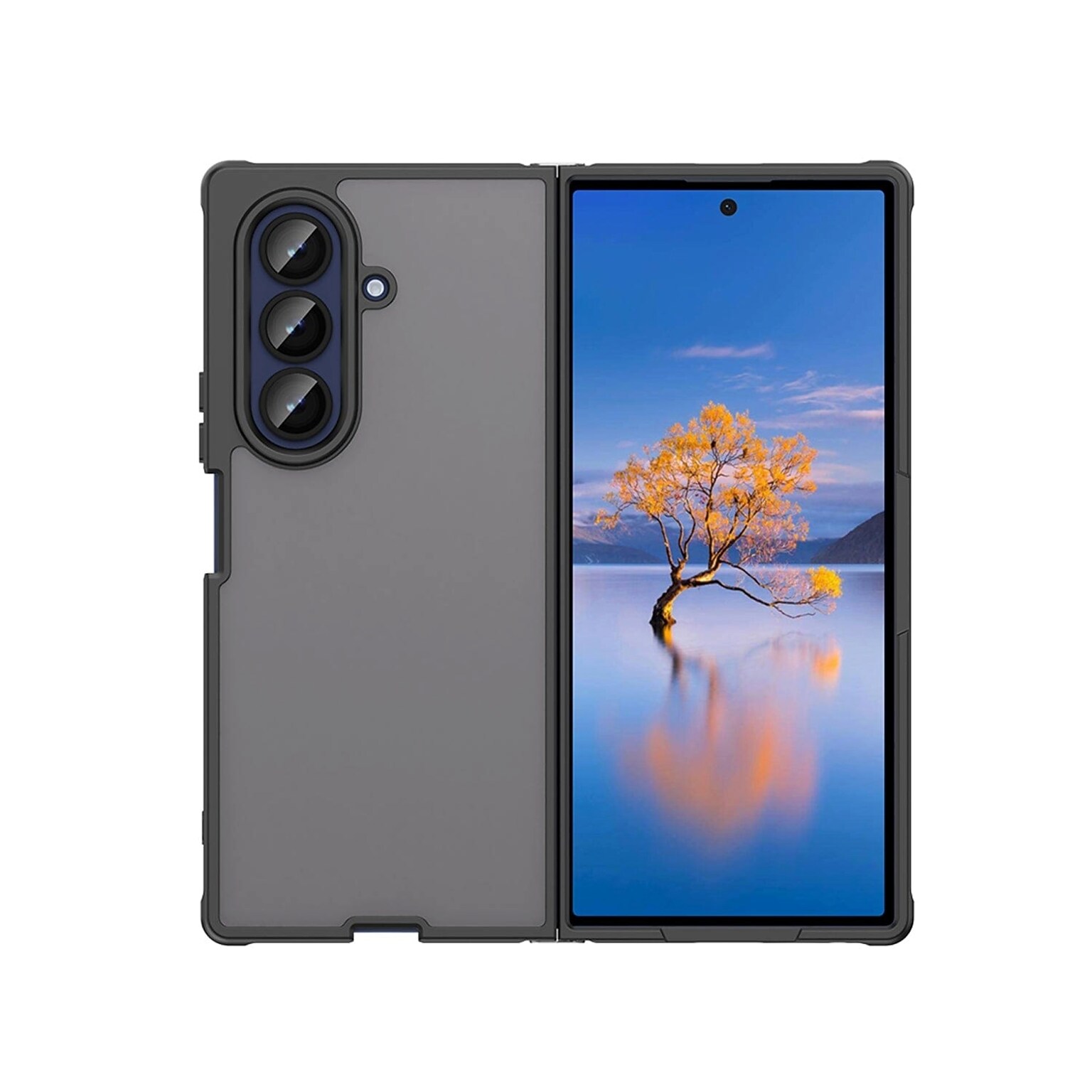 SaharaCase Venture Series Slim Case for Galaxy Z Fold7, Scorpion Black (CP00874)