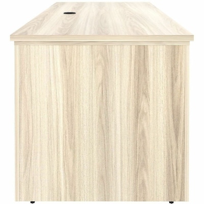 Lorell Essentials 72 W Sit to Stand Executive Desk, Modern Elm (LLR66307)