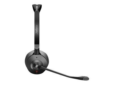 Jabra Engage 55 USB-A MS Stereo Wireless On Ear Computer Headset, Black (9559-450-125)