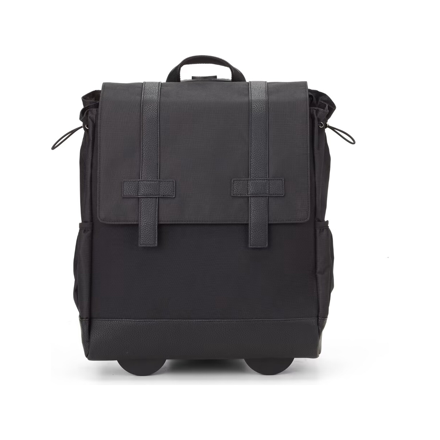Francine Collection Wheels Up Laptop Backpack, Black (BKBUDGRL_SM)