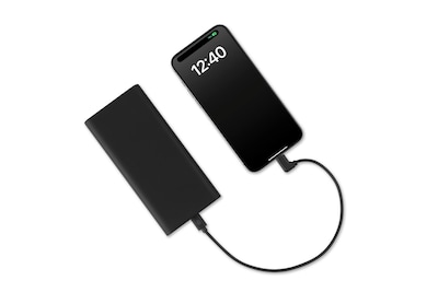 Kensington 12.4 ft. USB C to USB C Charging Cable, Male to Male, Black, 10/Pack (K32302WW)