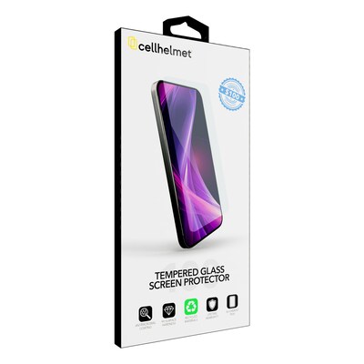 cellhelmet Tempered Glass Screen Protector for iPhone 17 Pro Max with Repair Protection (CHELST123C100)