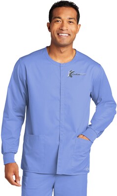 WINK UNISEXX WORKFLEX SNAP-FRONT SCRUB JACKET