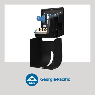 Georgia-Pacific Manual Hardwound Paper Towel Dispenser, Black (54338A )