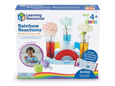 Learning Resources Rainbow Reactions Preschool Science Lab Set (LER2894)