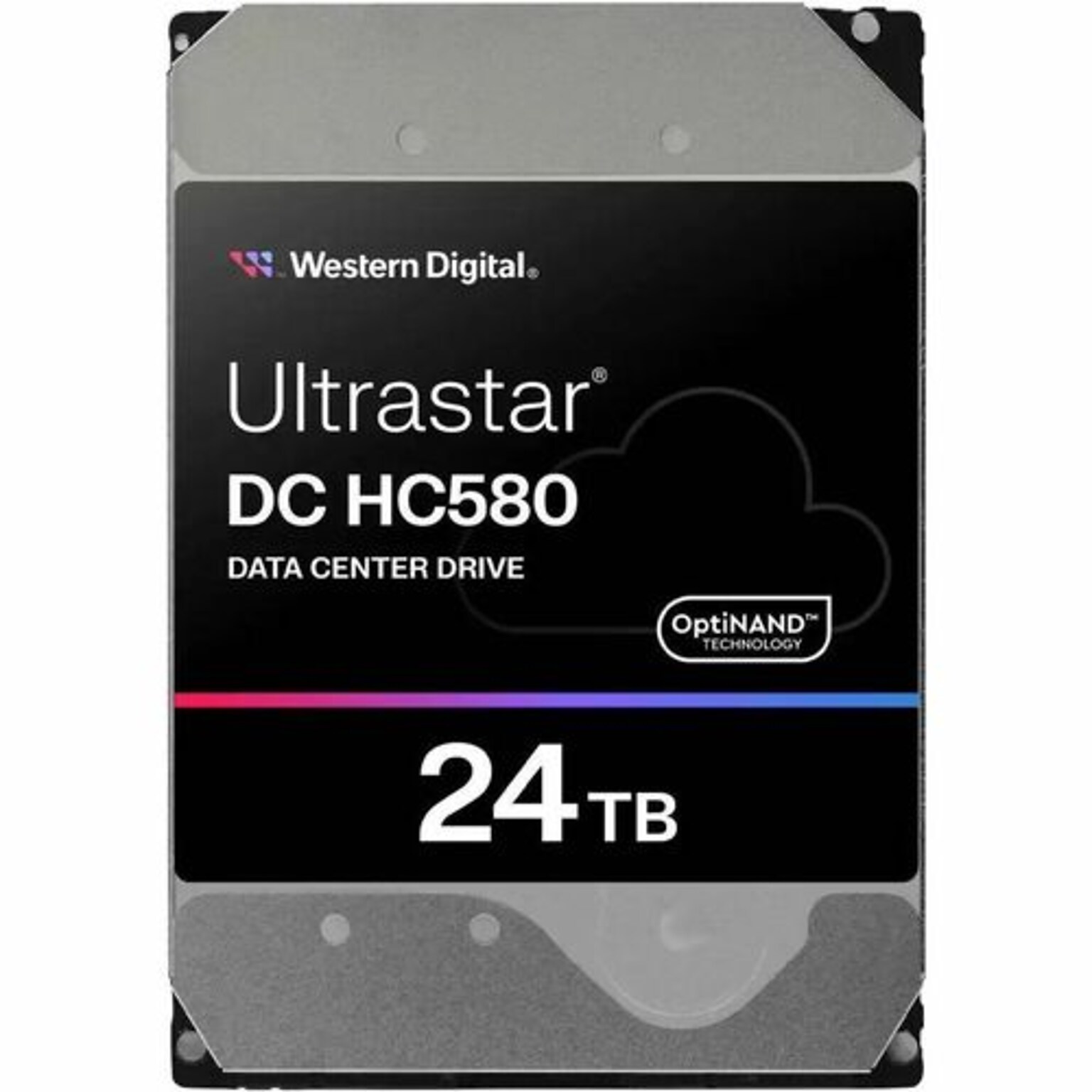 Western Digital Ultrastar DC HC580 24TB 3.5 SATA Internal Hard Drive (0F62795)