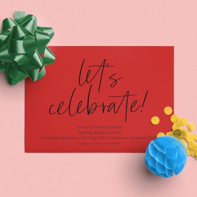 Astrobrights 65 lb. Cardstock Paper, 8.5" x 11", Re-Entry Red, 250 Sheets/Pack (22751)