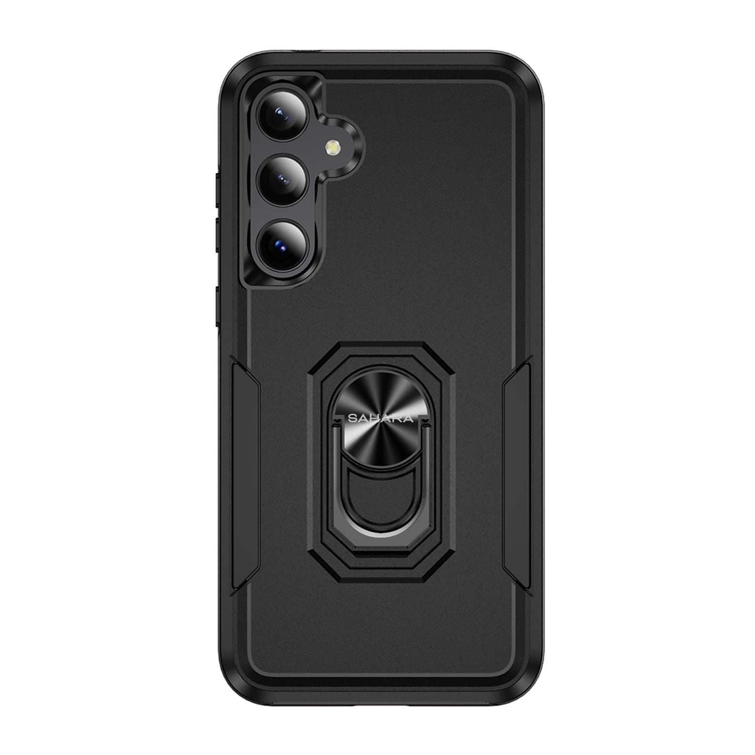 SaharaCase Raider Series Kickstand Case for Samsung Galaxy A35 5G, Scorpion Black (CP00581)
