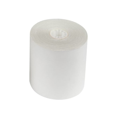 Quill Brand® Cash Register Rolls Carbonless, 2-Ply, White/Canary, 3x100, 50/Carton (18300CC)