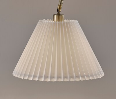 Adesso Thalia 58.5" Antique Brass Floor Lamp with Empire Shade (SL2614-21)