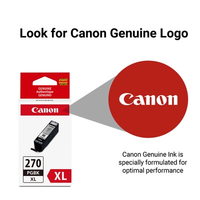 Canon 270 PGBK XL Black High Yield Ink Cartridge (0319C001)