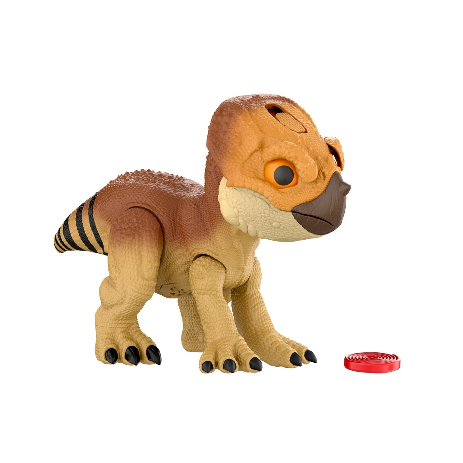 Mattel Jurassic World Primal Protector Aquilops Dolores Dinosaur Toy, Multicolored, 2/Pack (JGC01)