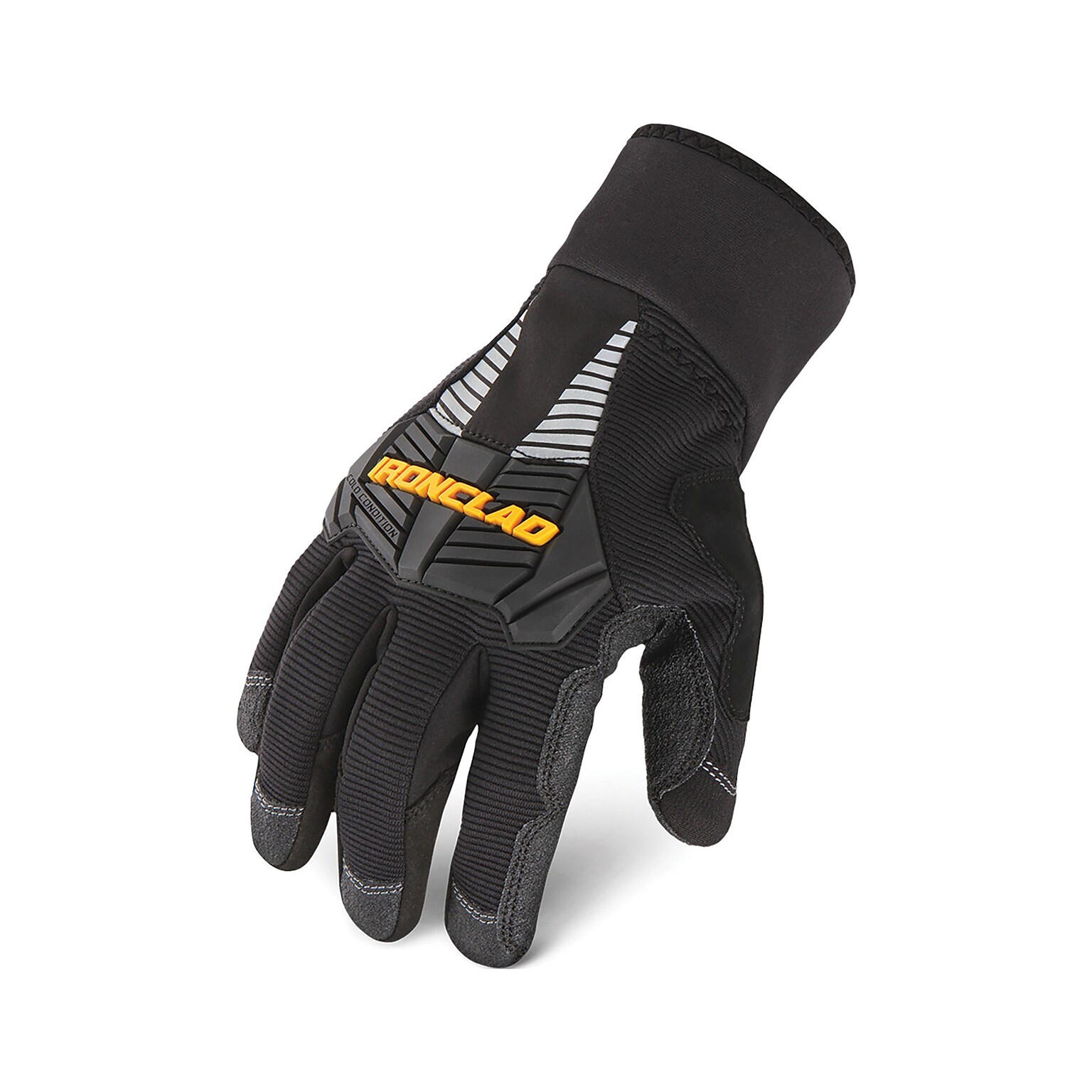 Ironclad Cold Condition Duraclad Cold Resistant Gloves, Large, Black, 12/Pair (CCG2-04-L)
