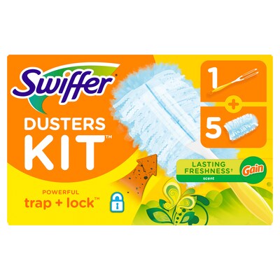 Swiffer Dusters Starter Kit, Gain, Blue (74330)
