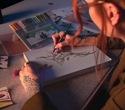 Staedtler Triplus Felt Pens, Super Fine Point, Assorted Ink, 20 Pens/Pack (334 SB20)