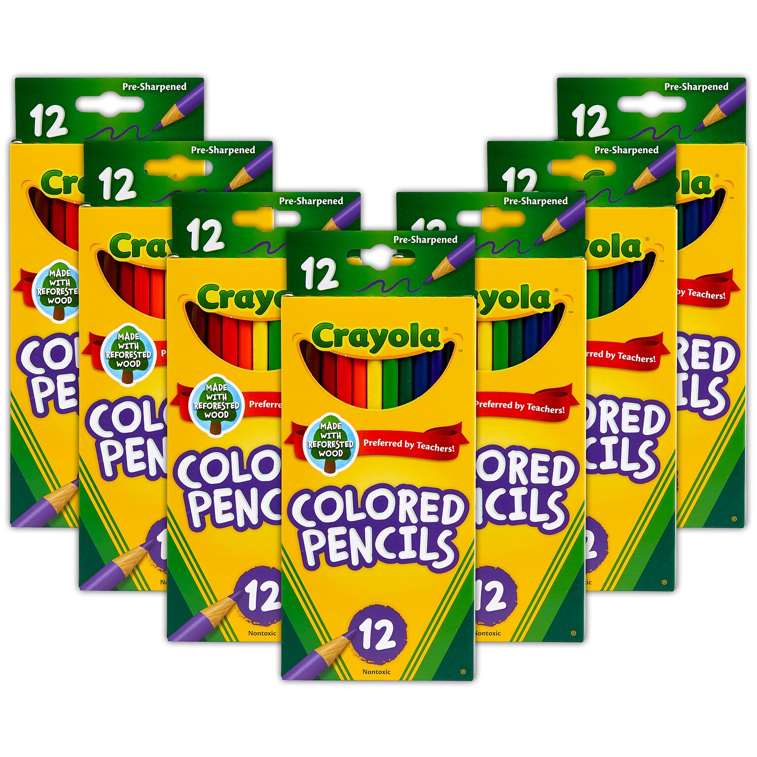 Crayola® Colored Pencils, Assorted Colors, 12/Box (684012) – Buy 5, Get 2 Free