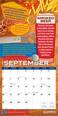 2026 BrownTrout I Love Beer 12" x 12" Monthly Wall Calendar (9798330703821)