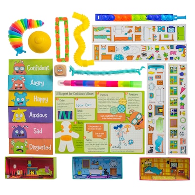 Open the Joy House Of Emotions Playhouse Kit, Multicolored (OTJEMOHOUSE)